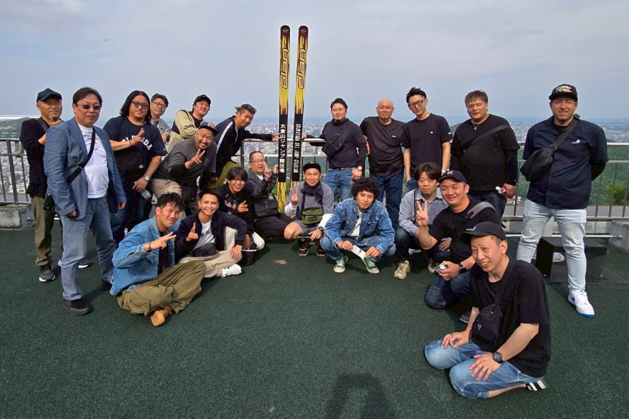 スキージャンプ台